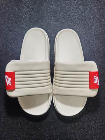 Nike Offcourt Adjust Slide for Men Women White Red-1 - Click Image to Close